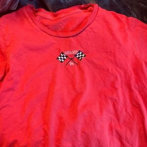 Red tee shirt from pacsun
